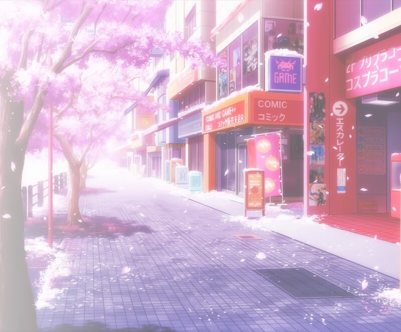 Cherry Blossom Street