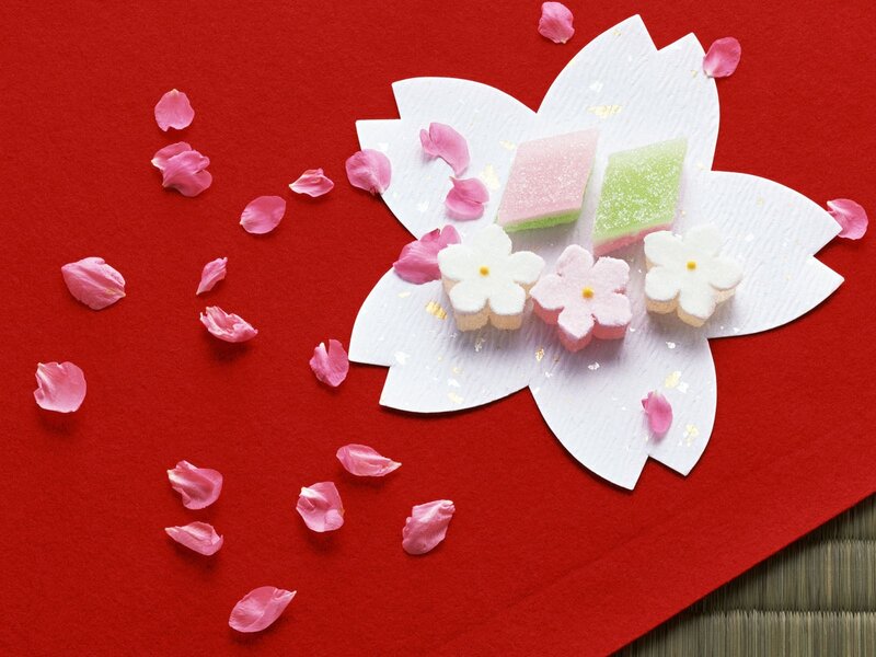 Cherry Blossom Sweets — Red
