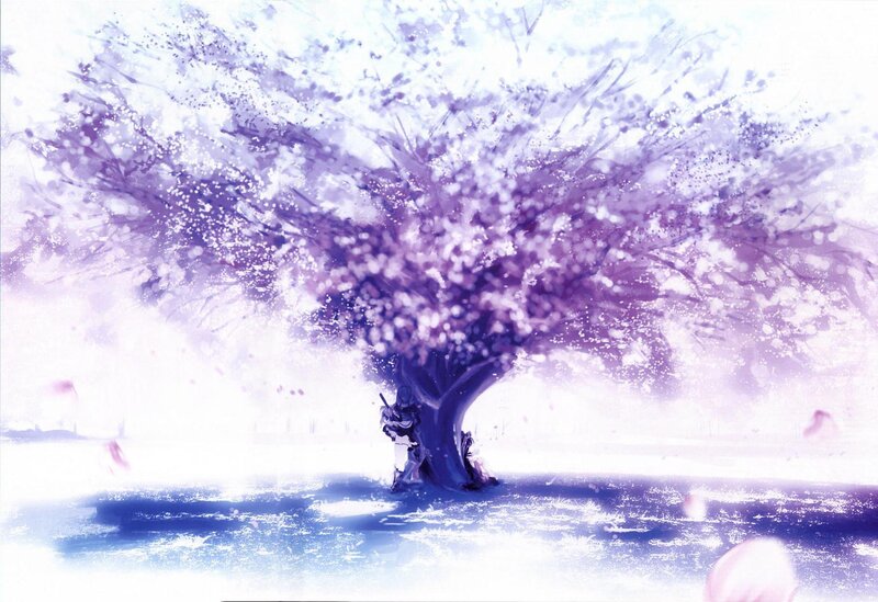 Cherry Blossom Tree in Winter