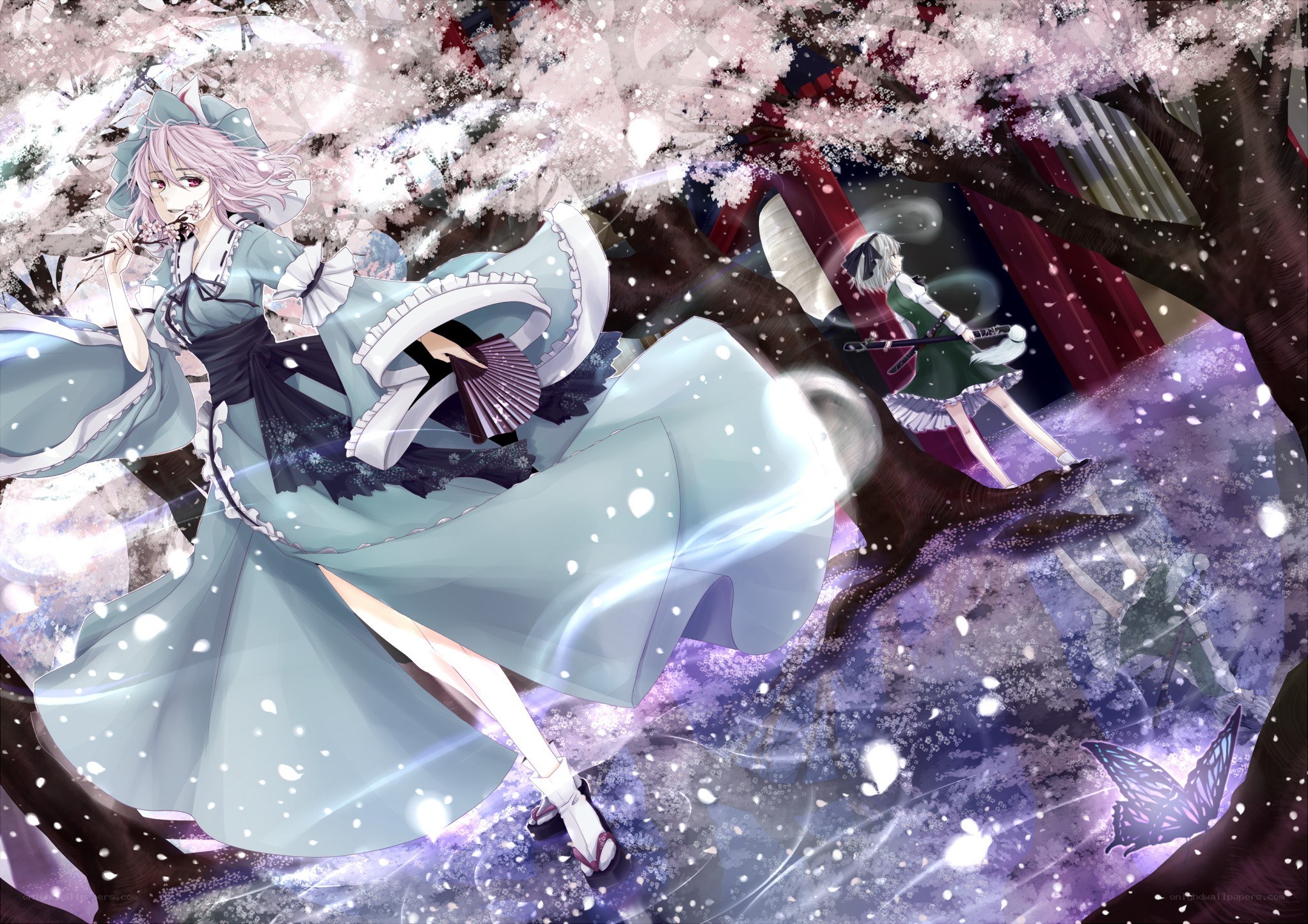 Cherry blossoms and magic