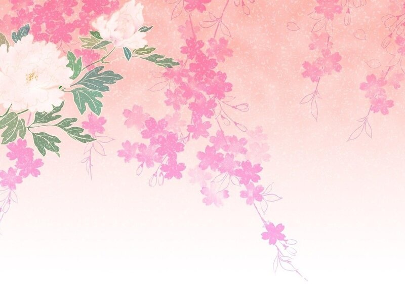 Cherry Blossoms and Peony