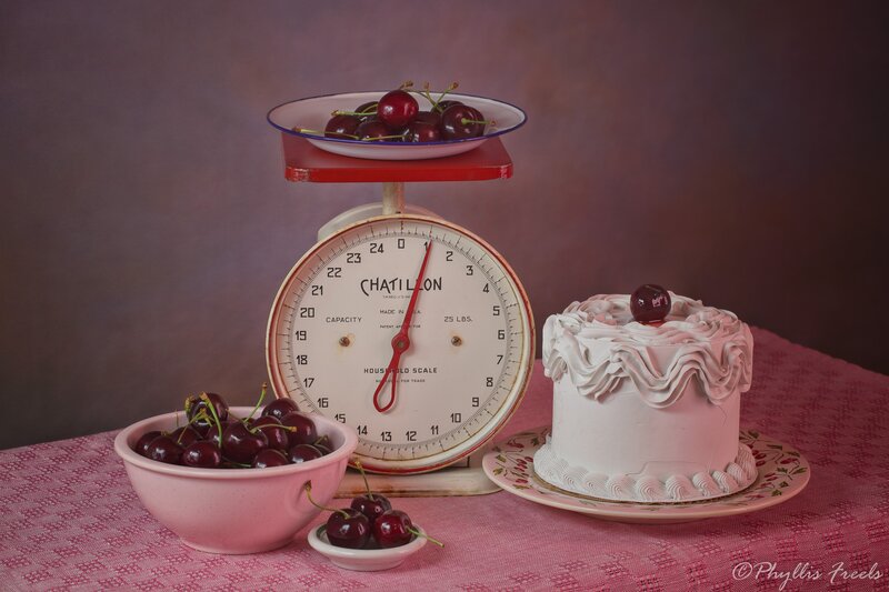 Cherry Cake and Scale