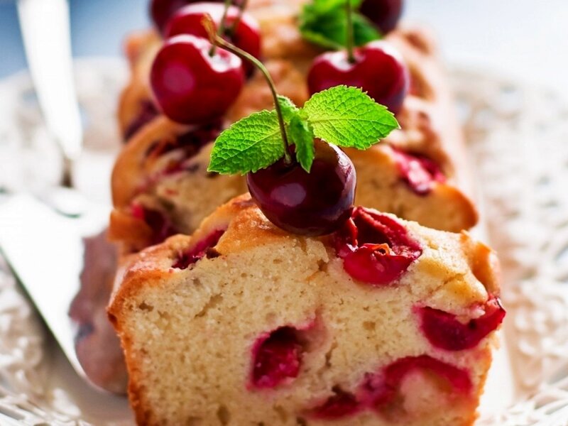 Cherry Cake Loaf