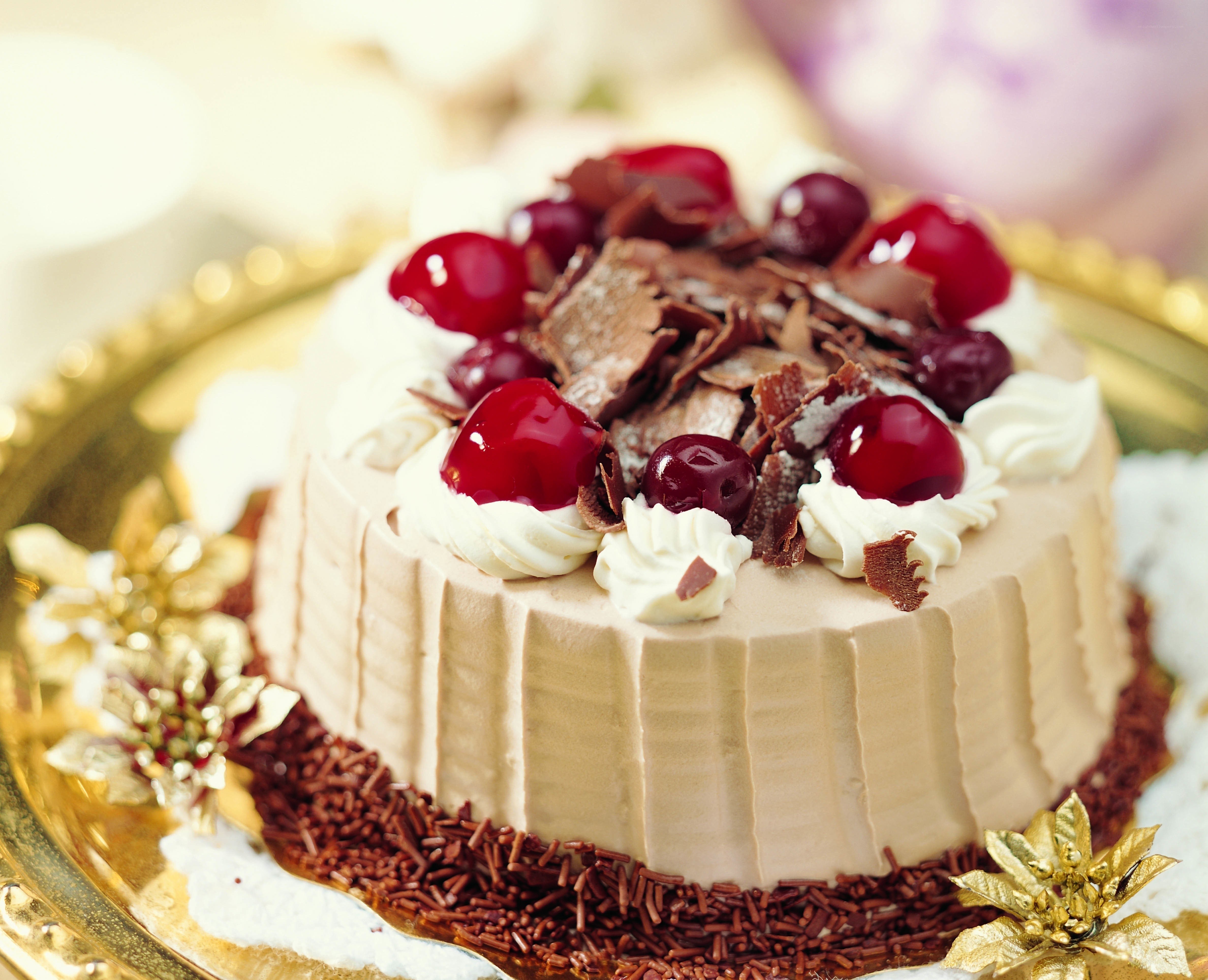 cherry chocolate cake