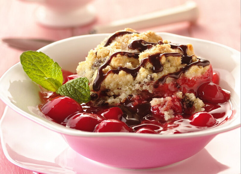 Cherry Cobbler Dessert