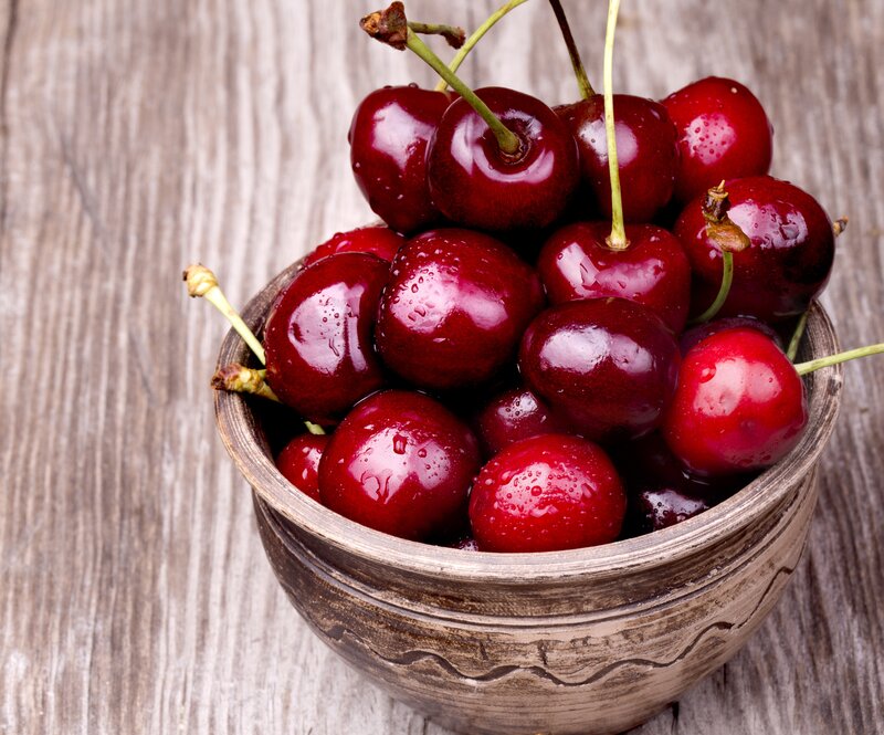 Cherry-filled Bowl