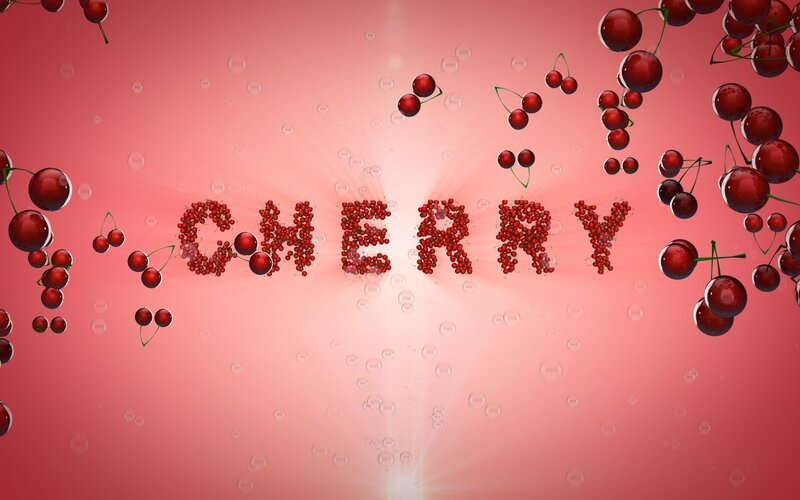 Cherry fruit animation