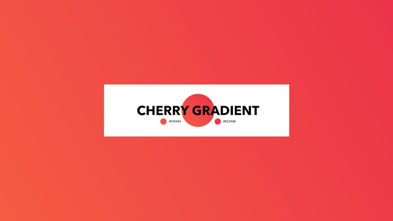 Cherry Gradient Logo