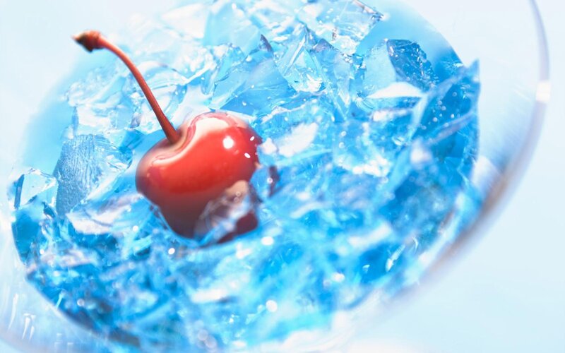 Cherry in Blue Ice — Cool