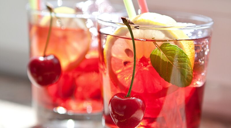 Cherry Lemonade Drinks