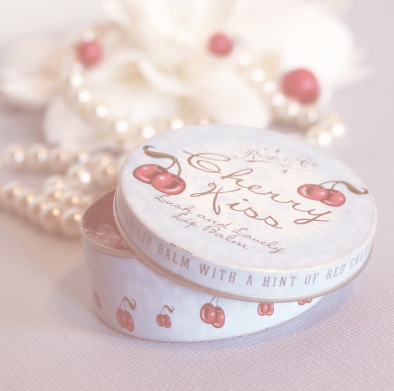 Cherry Lip Balm Tin