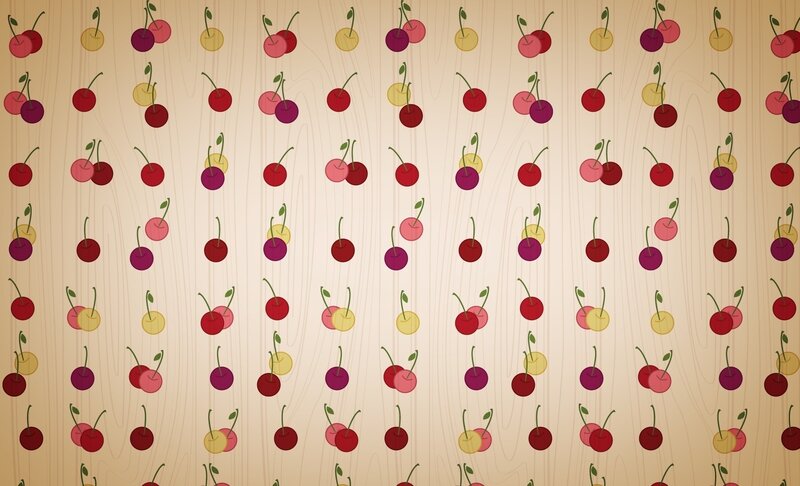cherry pattern background