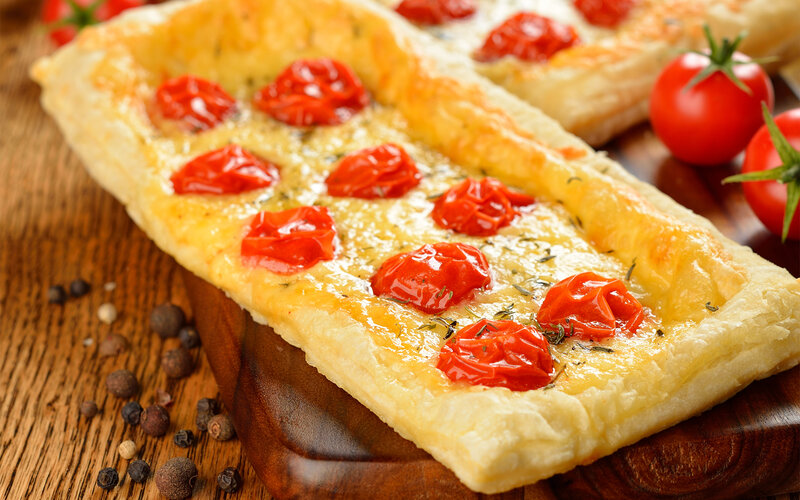 Cherry Tomato Tart