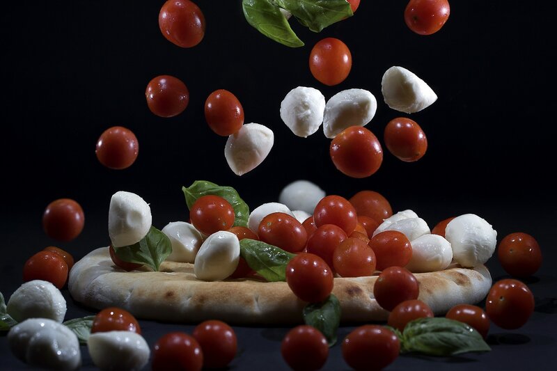 Cherry Tomatoes Mozzarella