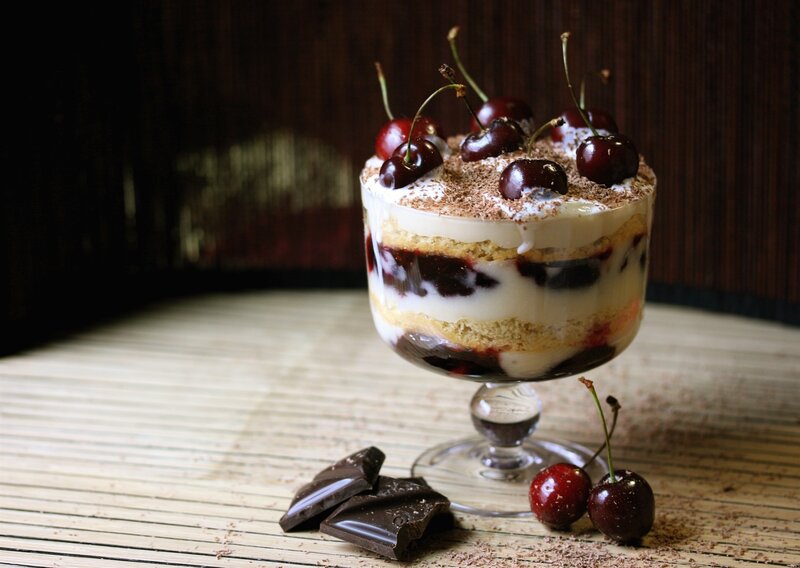 Cherry Trifle Dessert