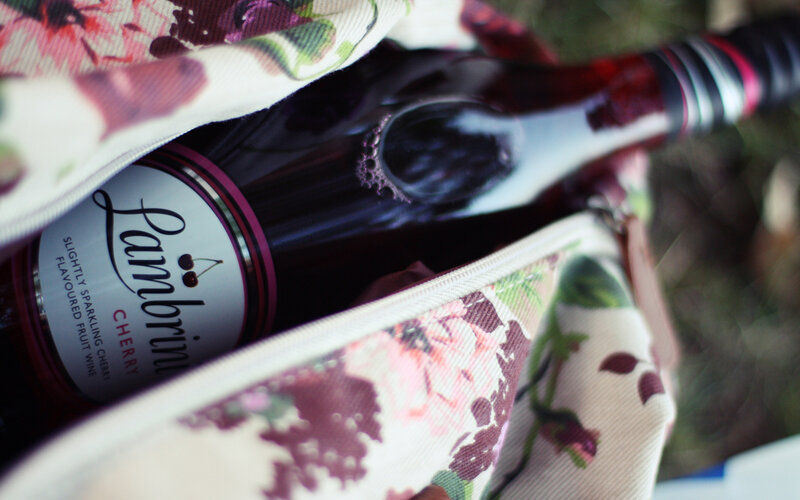 Cherry Wine Bottle