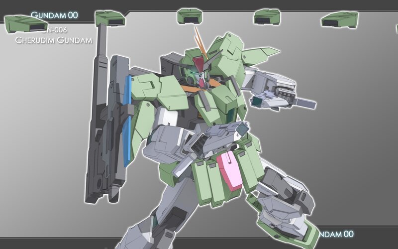 Cherudim Gundam model