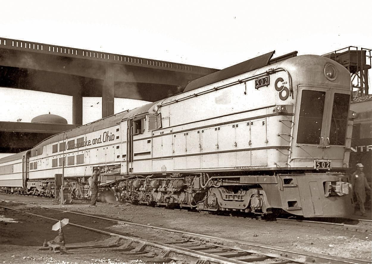 Chesapeake and Ohio locomotive