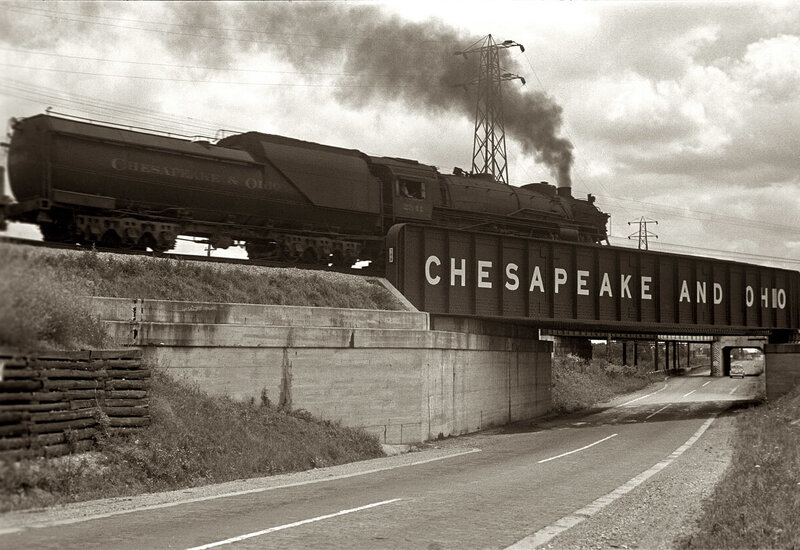 Chesapeake and Ohio steam train