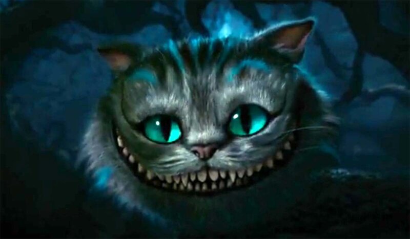 Cheshire Cat — Blue, Creepy