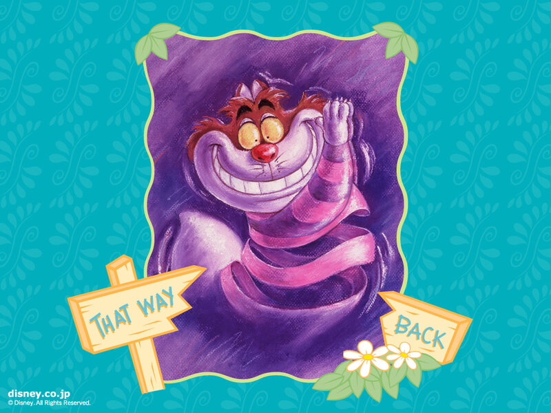 Cheshire Cat Character — Blue