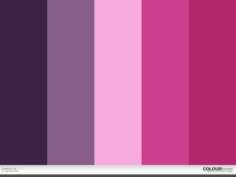 Cheshire Cat color palette