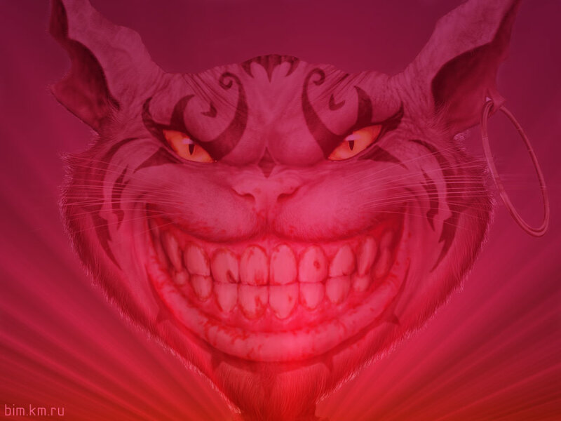Cheshire Cat Face
