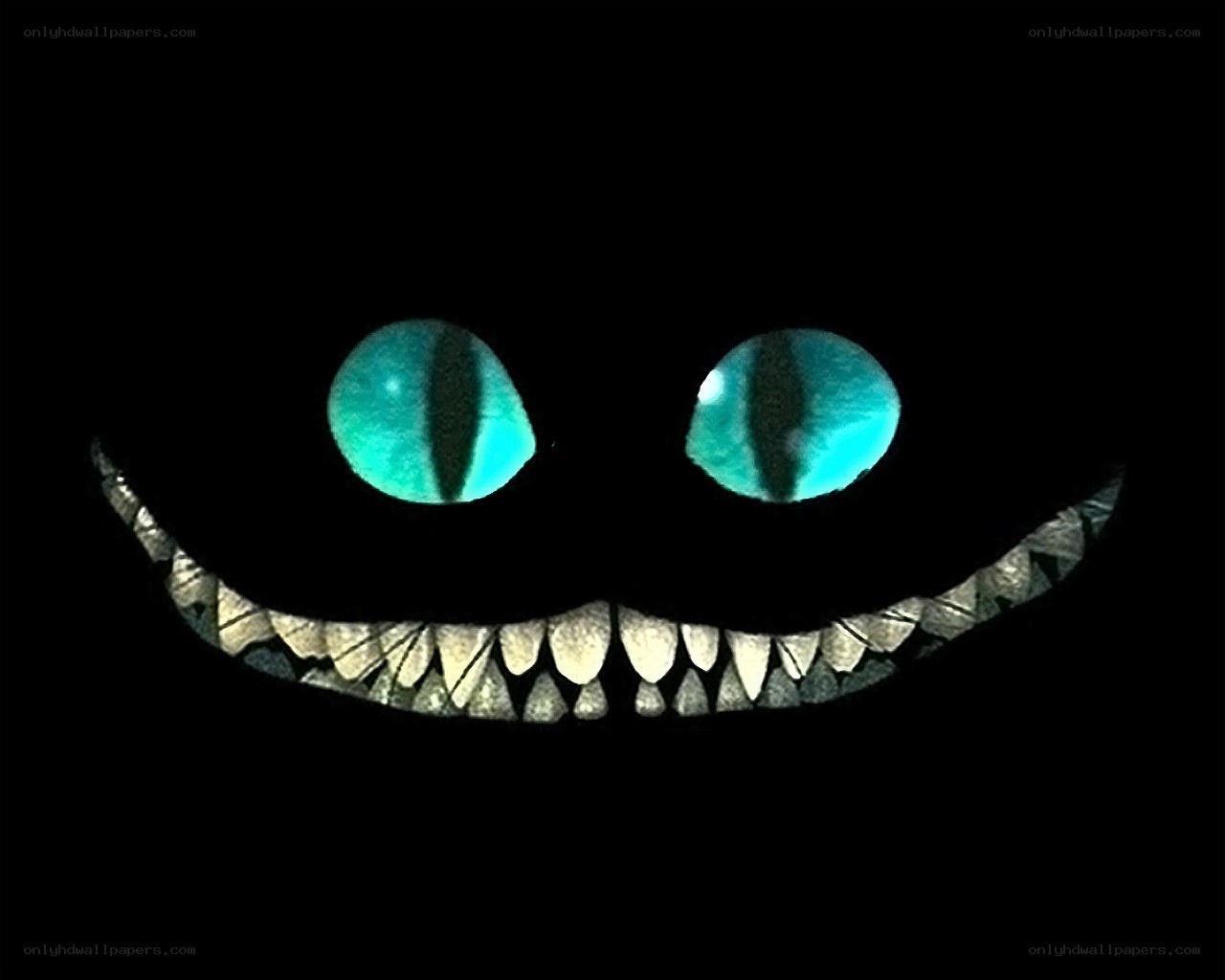 Cheshire Cat grin