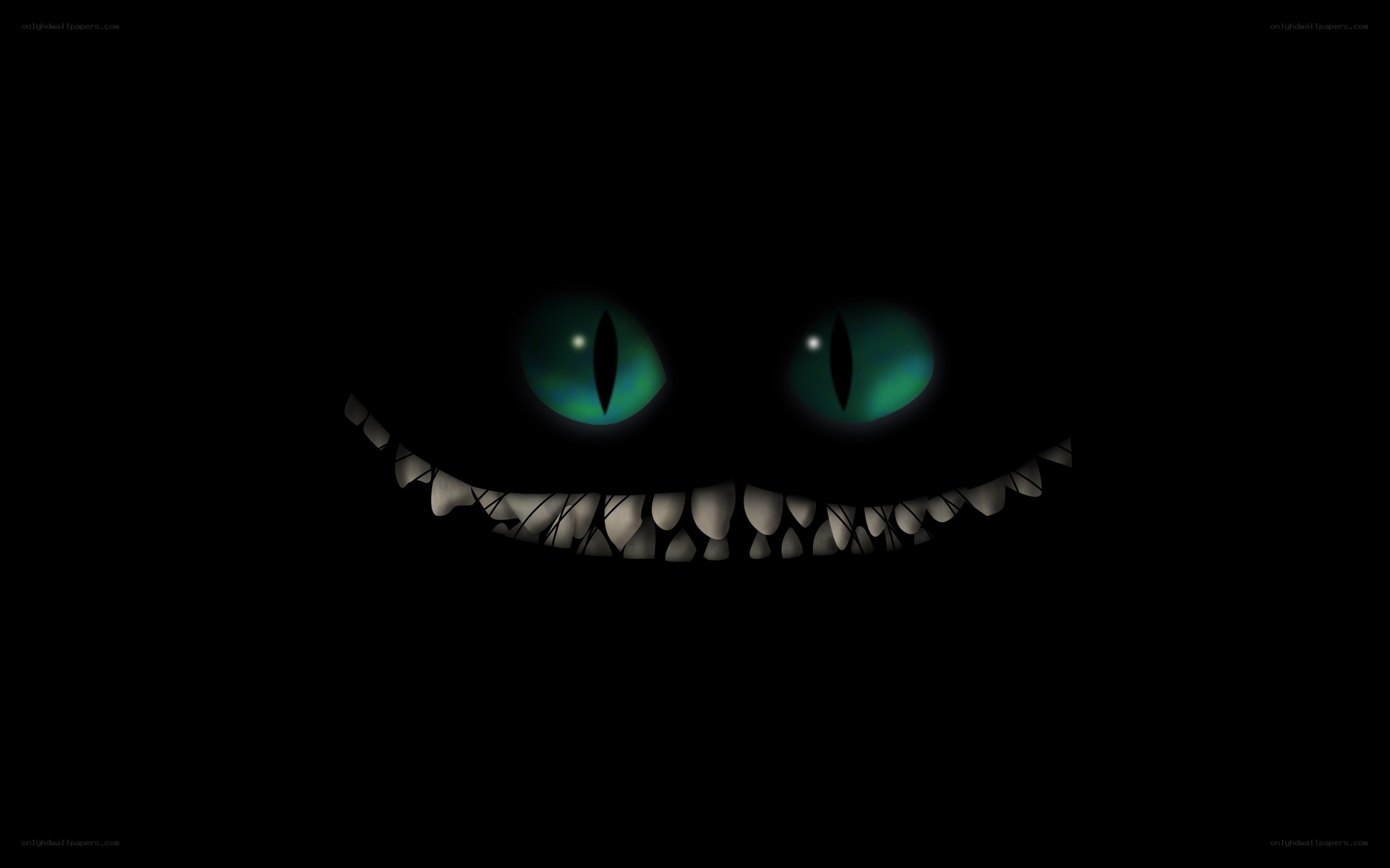 Cheshire Cat grin