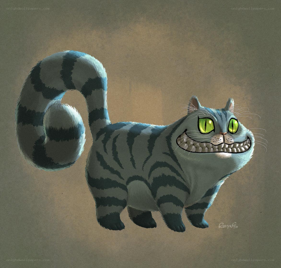 Cheshire Cat illustration