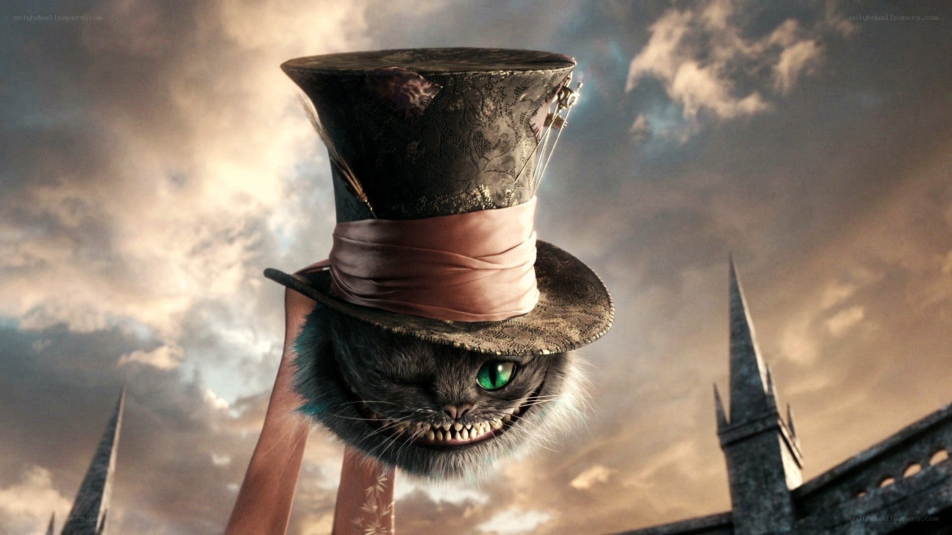 Cheshire Cat in top hat
