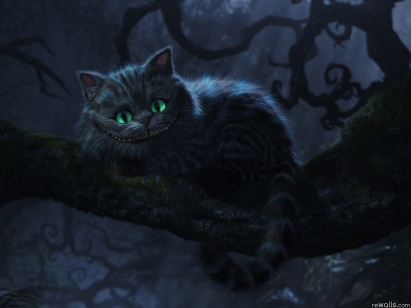 Cheshire Cat on Branch