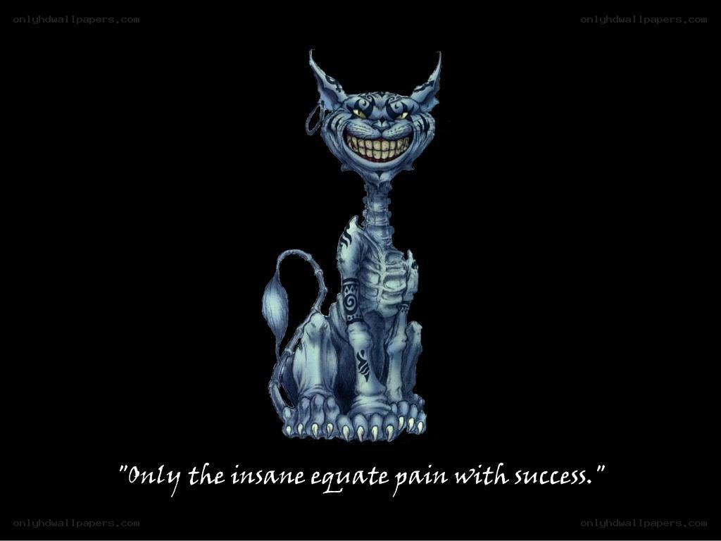 Cheshire Cat quote art
