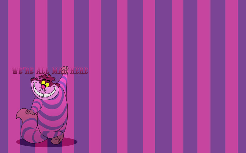 Cheshire Cat wallpaper