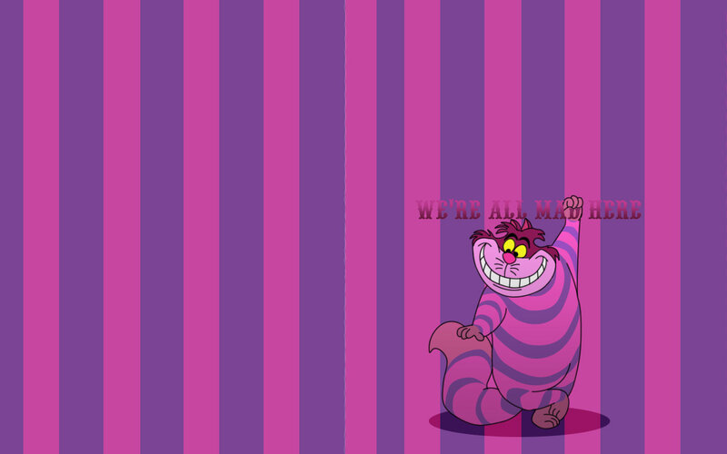 Cheshire Cat wallpaper