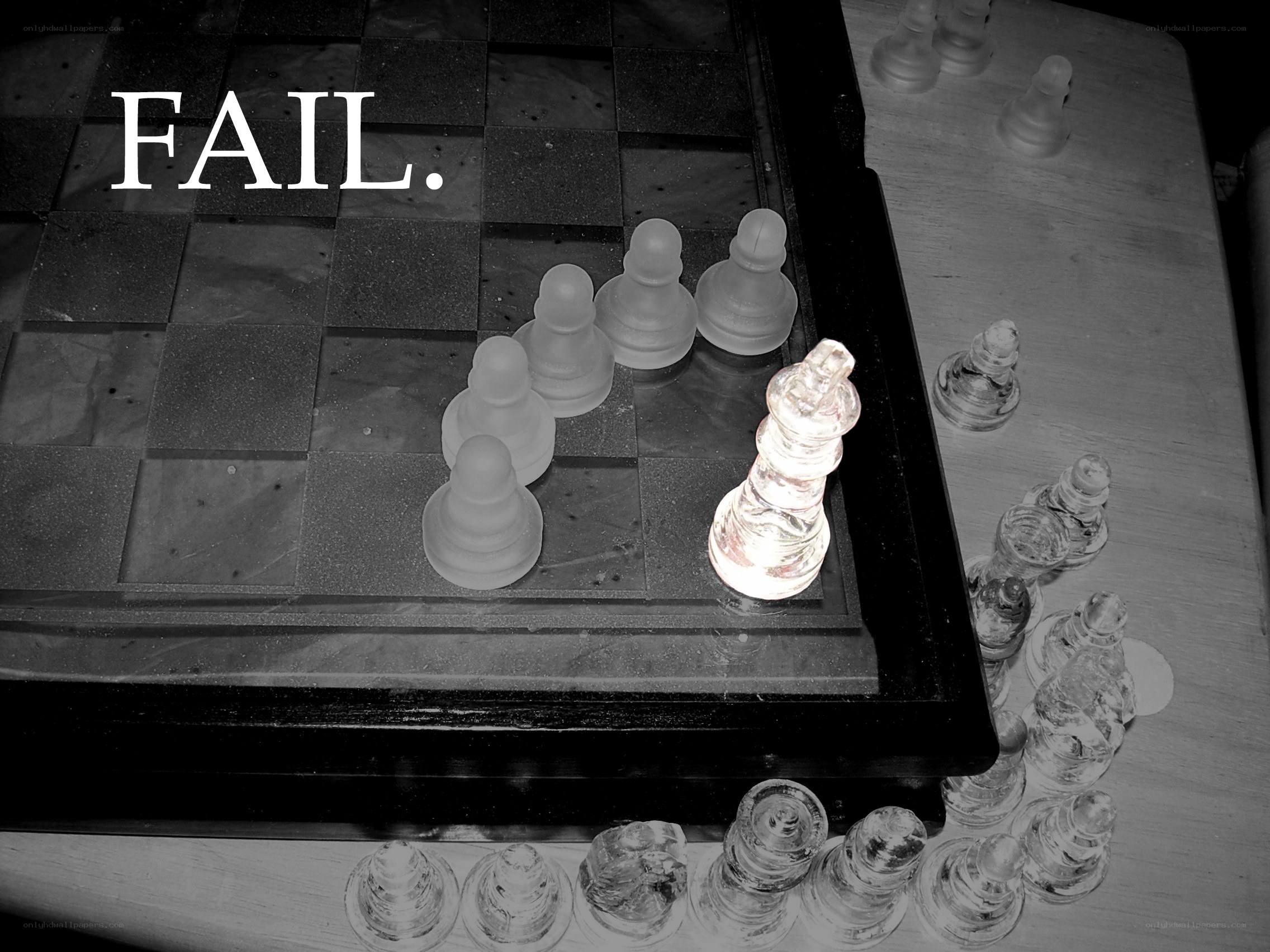 Chess fail moment