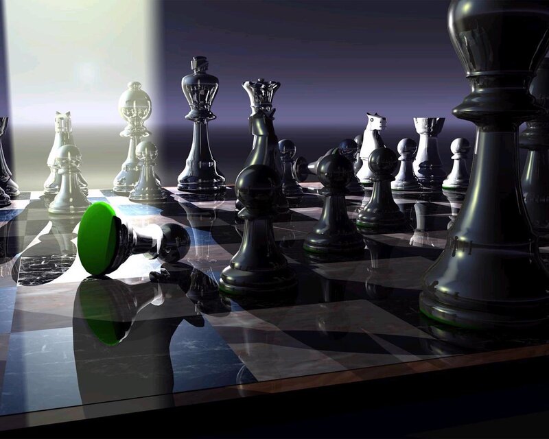 chess game in progress