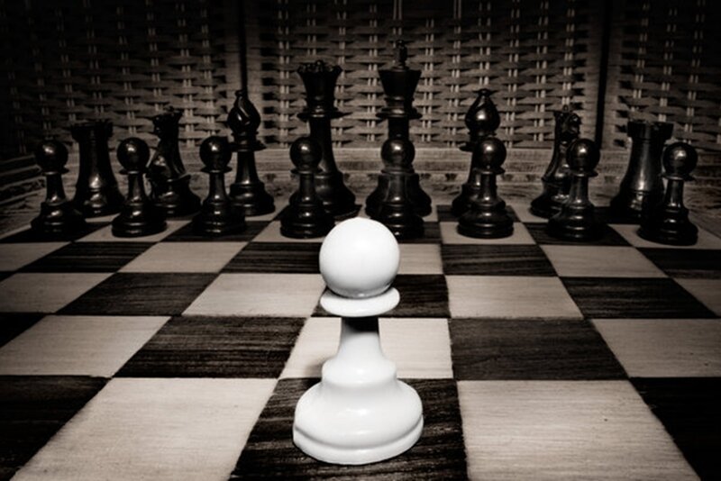 chess game in progress