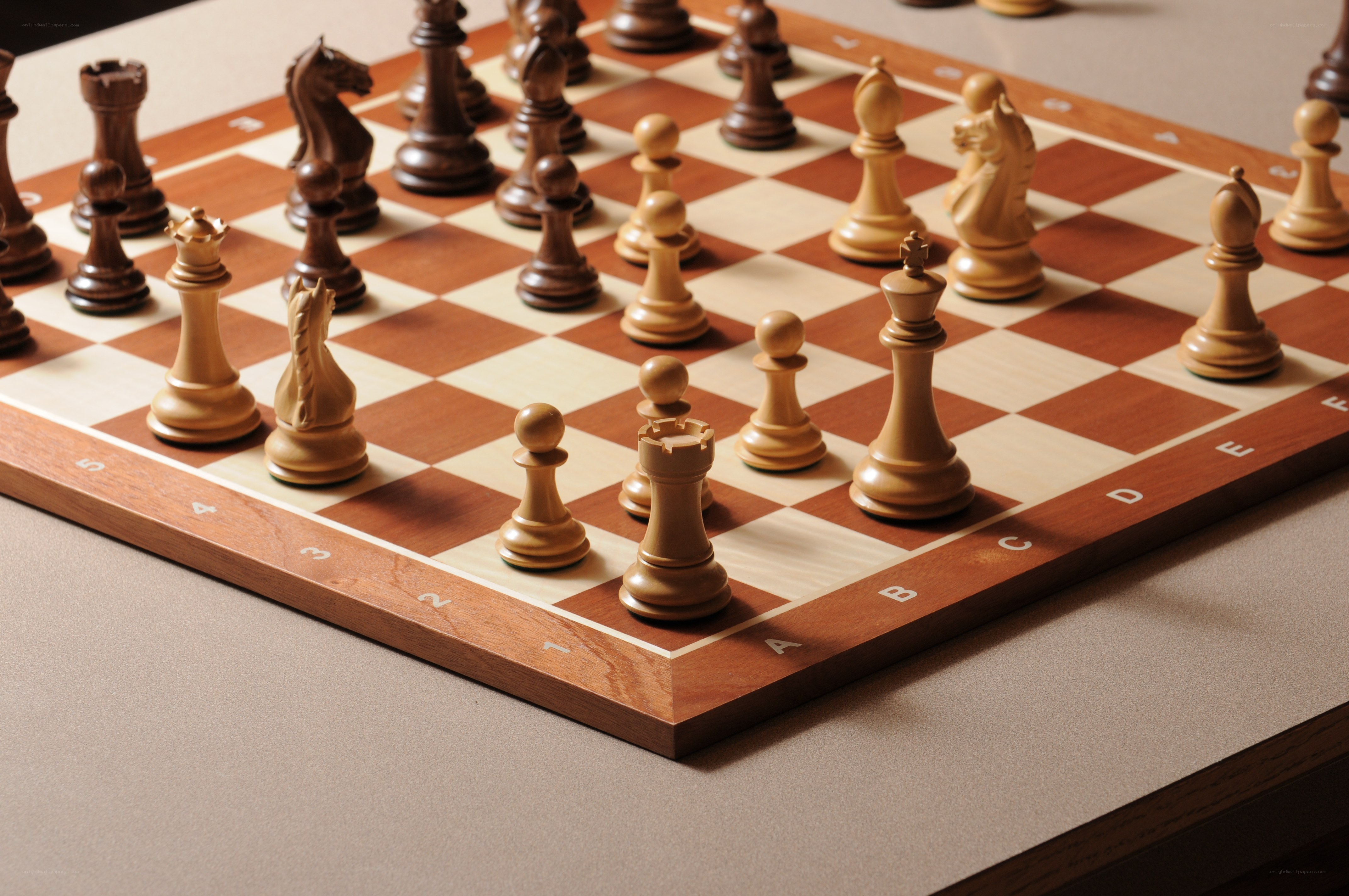 chess game in progress