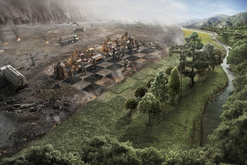 Chess Game on Battlefield