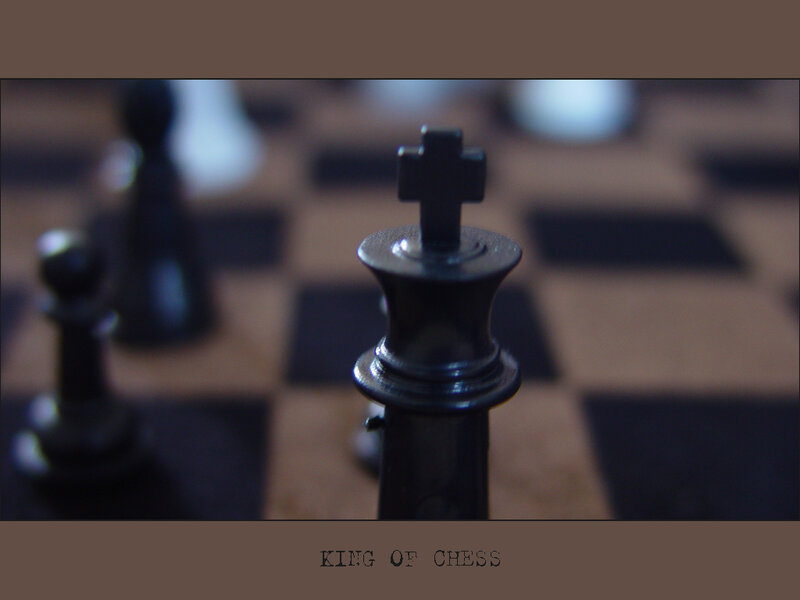 chess king close-up