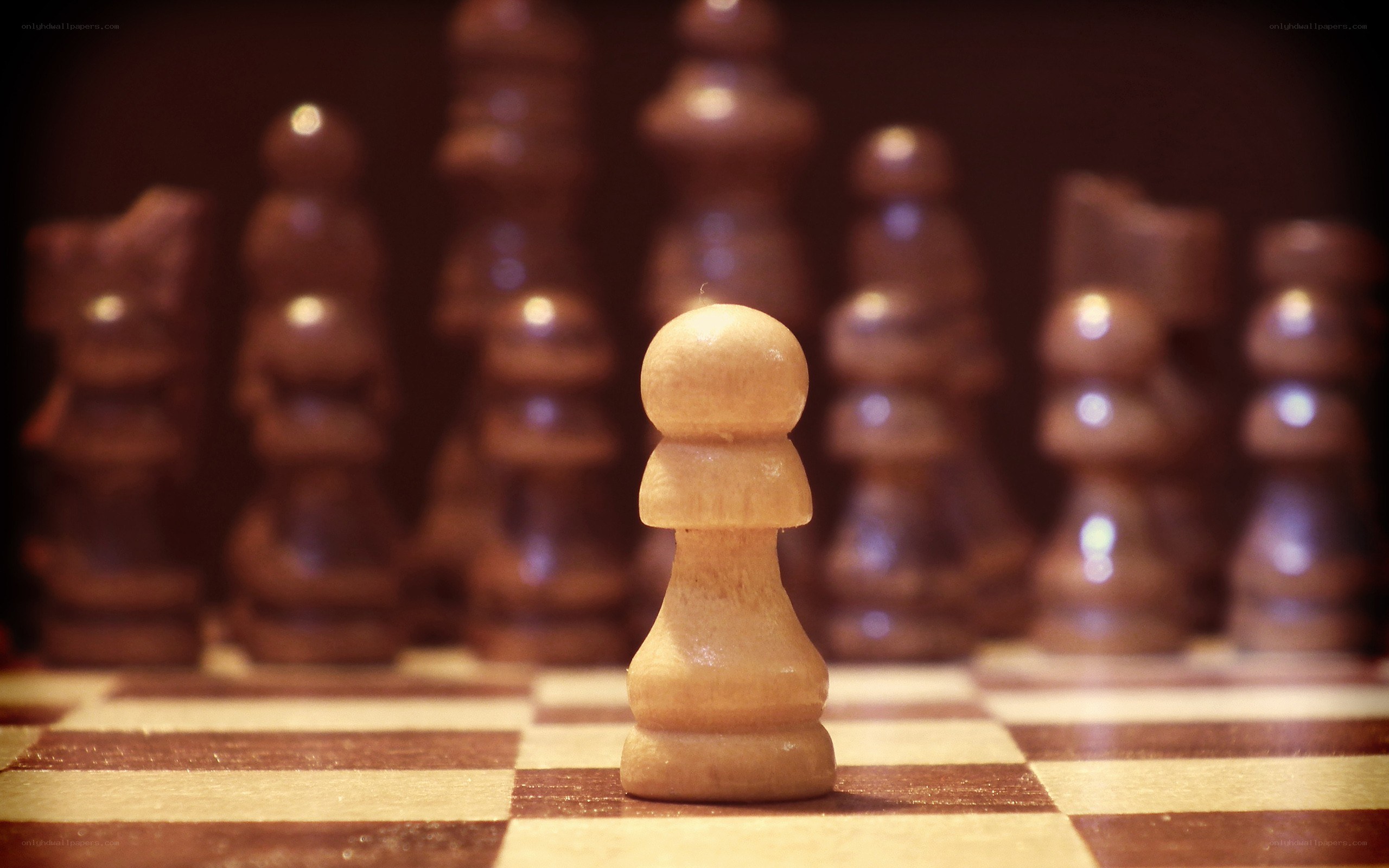 chess pawn on board