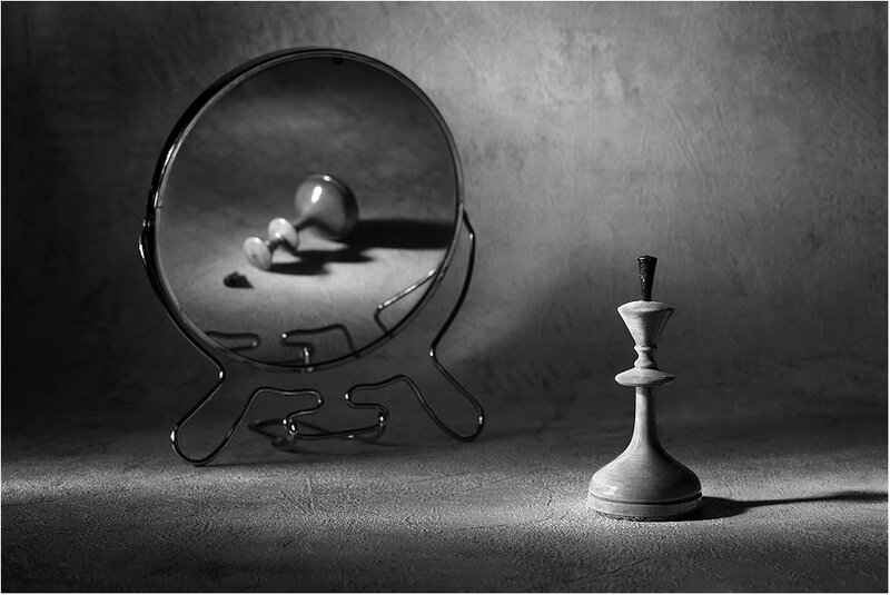 Chess Piece and Mirror