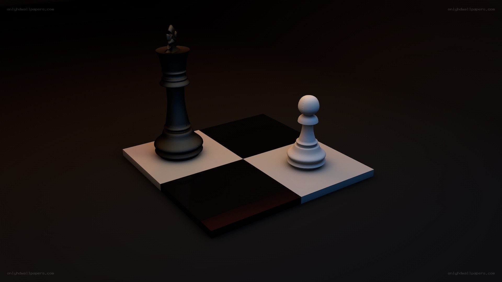 chess pieces on board