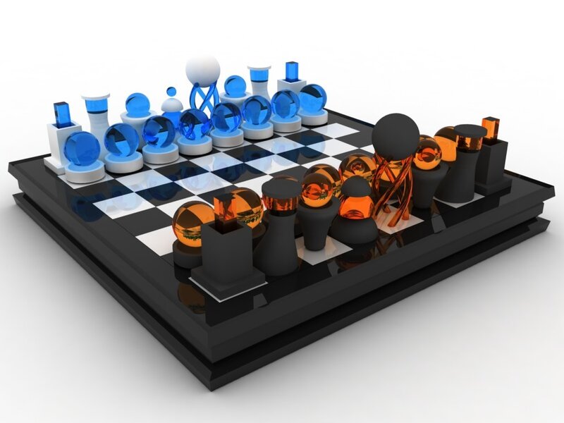 Chess Set with Pieces