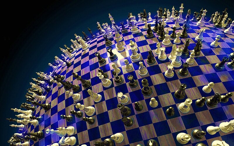 Chessboard on Sphere