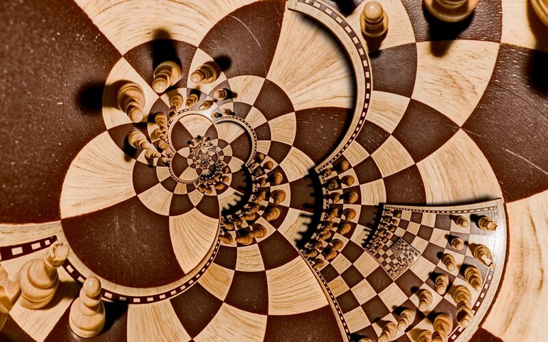 Chessboard Spiral