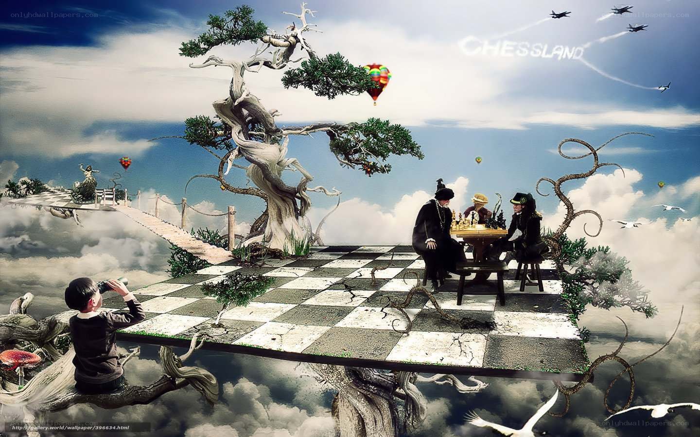 Chessland fantasy world