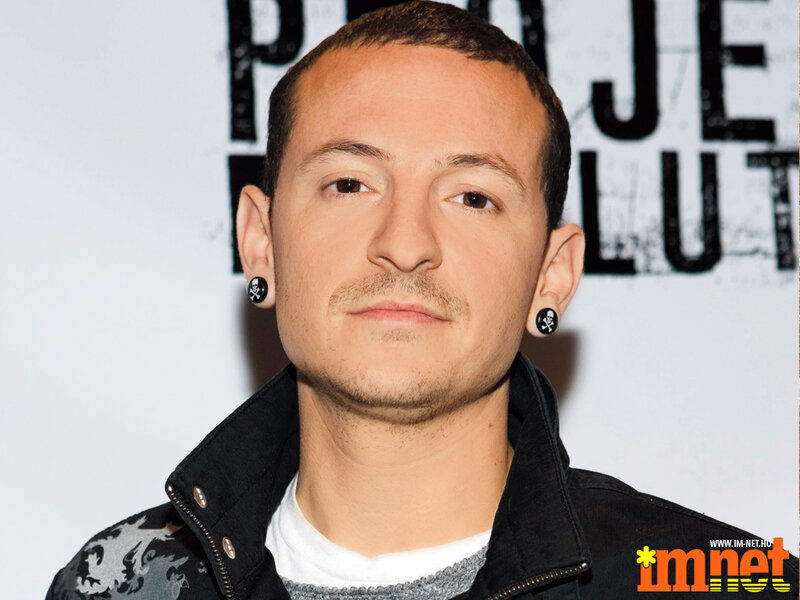 Chester Bennington at event