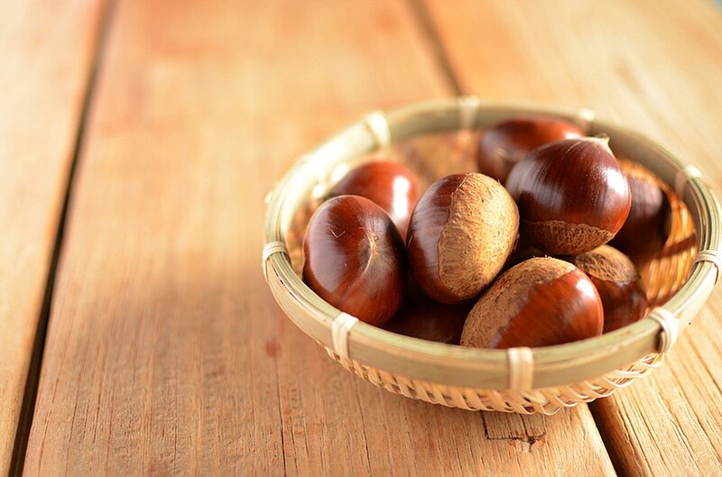 Chestnuts in a Basket